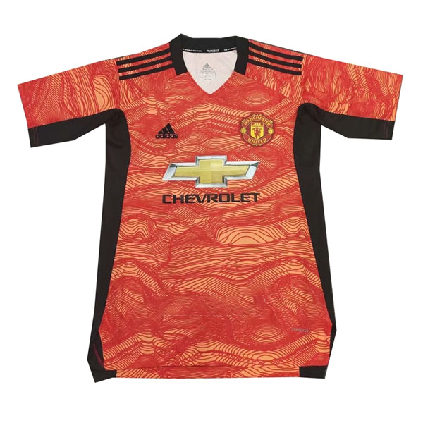 Authentic Camiseta Manchester United Portero 2021-2022 Naranja